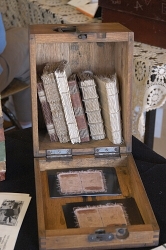 Some of Jody Alexander's hand bound books Some of Jody Alexander's hand bound books