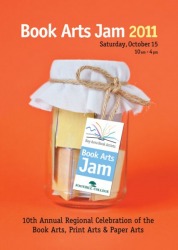 2011 Book Arts Jam Postcard