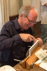 Don Drake - Book Binding Demo - Book Arts Jam 2013