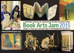 2015 Book Arts Jam Postcard