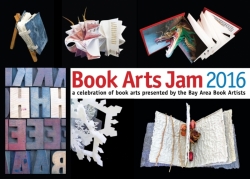 2016 Book Arts Jam postcard