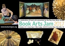 2017 Book Arts Jam Postcard