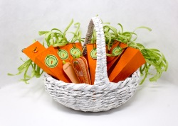 Seven Carrots in a Market Basket - Lorraine Crowder Seven Carrots in a Market Basket - Lorraine Crowder