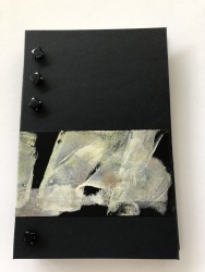 Sue Comporato - Black Glass Buttons Journal - 2020